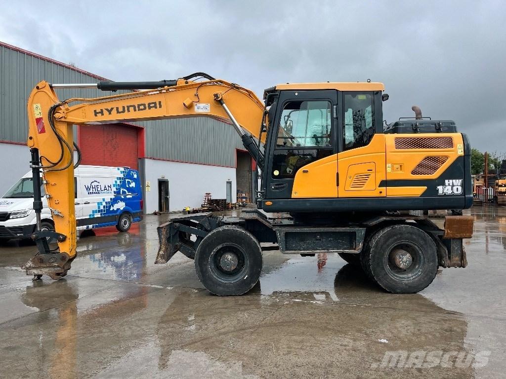 Hyundai HW140 Excavatoare cu roti
