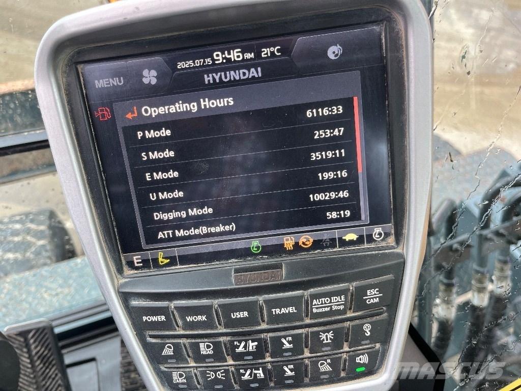 Hyundai HW140 Excavatoare cu roti