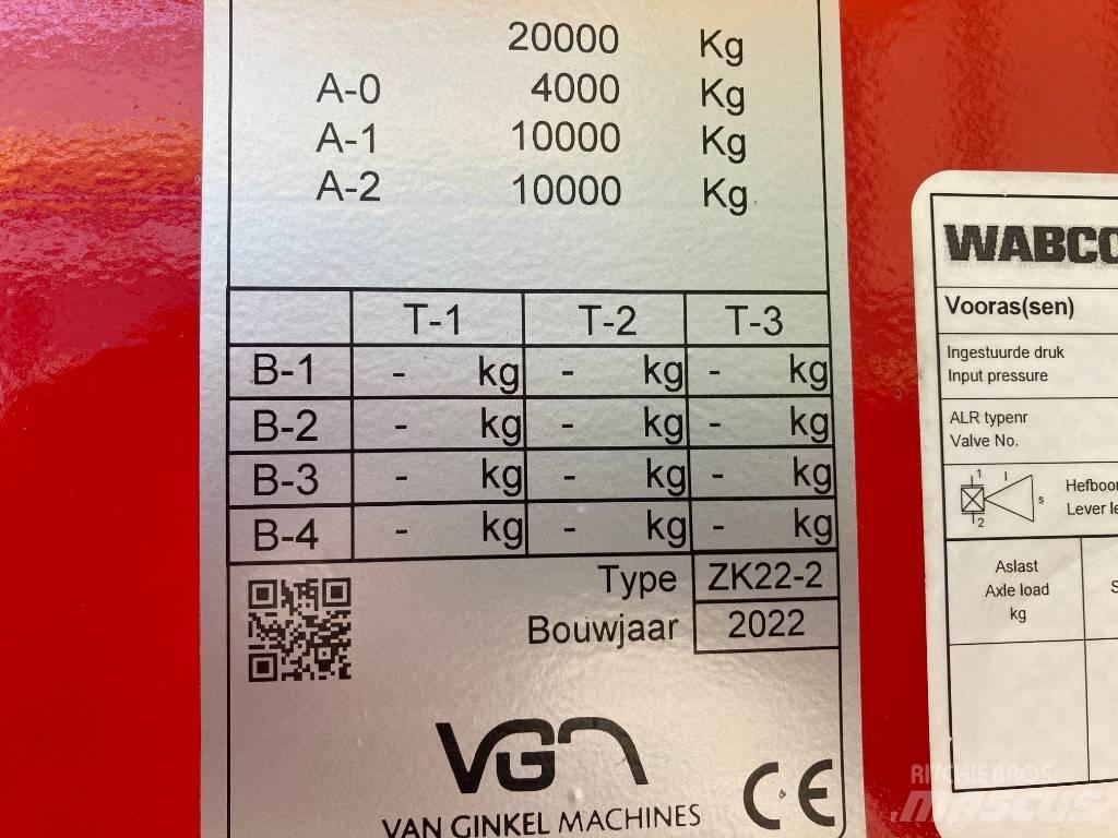 VGM ZK22 Remorci rabatabile