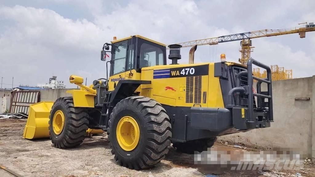Komatsu WA 470 Incarcator pe pneuri