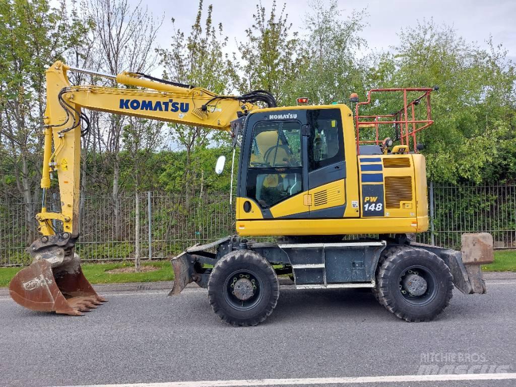 Komatsu PW148-11 Excavatoare cu roti
