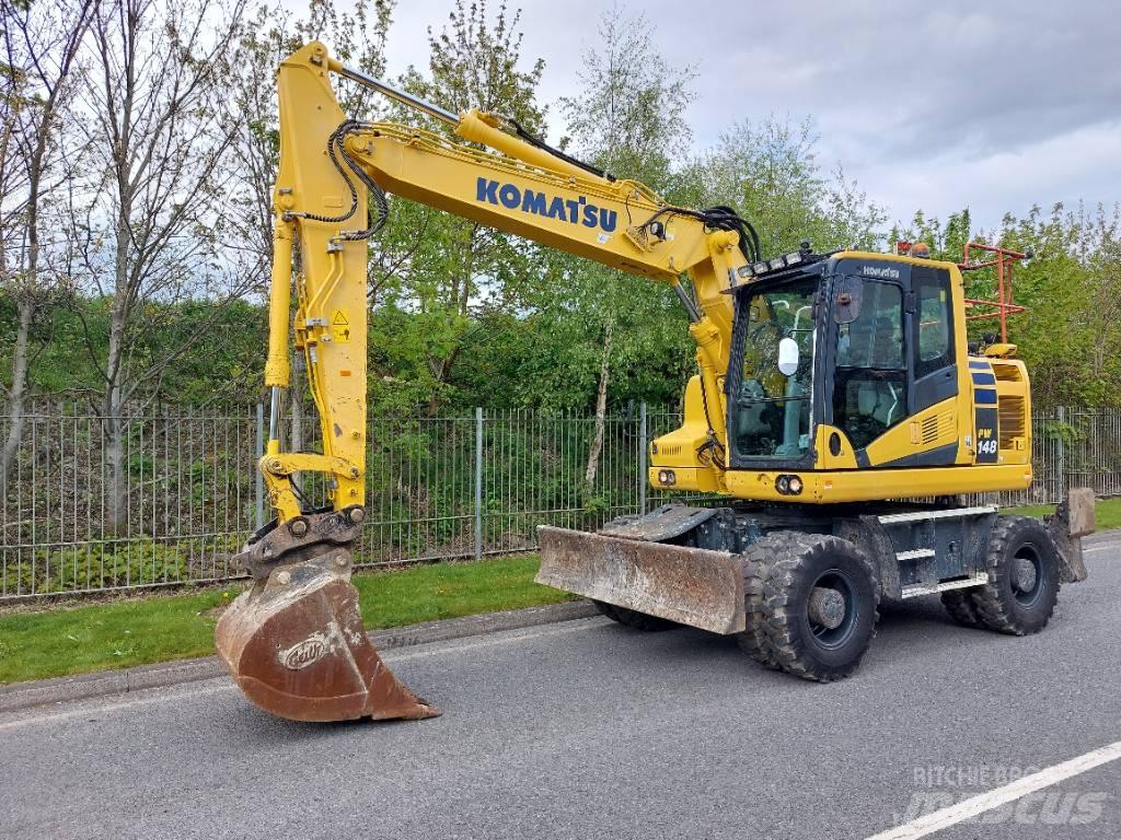 Komatsu PW148-11 Excavatoare cu roti