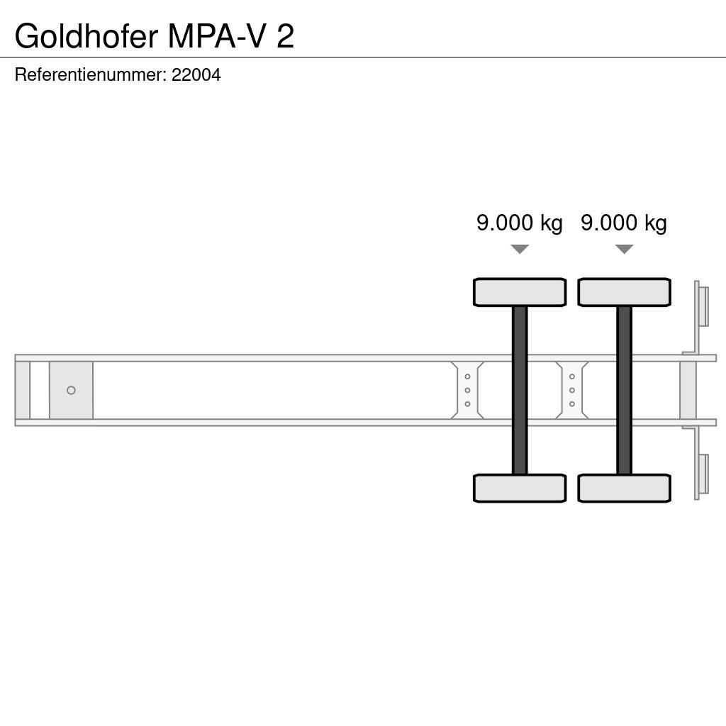 Goldhofer MPA-V 2 Semi-remorca agabaritica