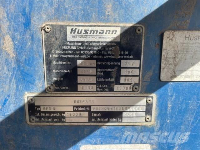 Husmann HFG 6 Masina de tocat deseuri