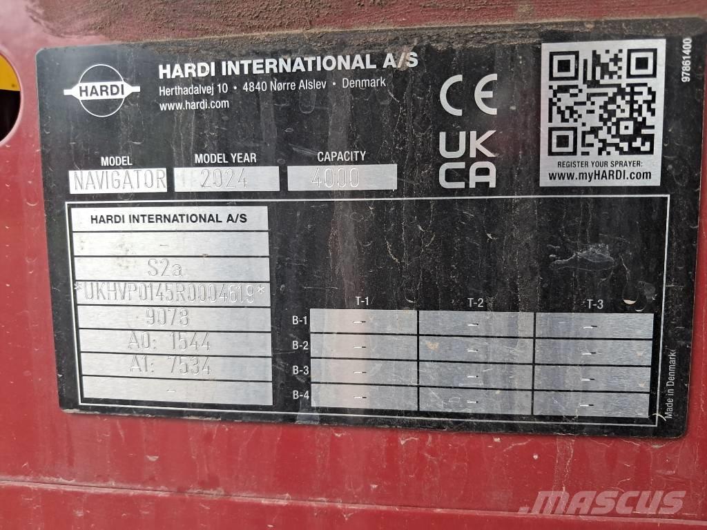 Hardi Navigator 40i Tractoare agricole sprayers