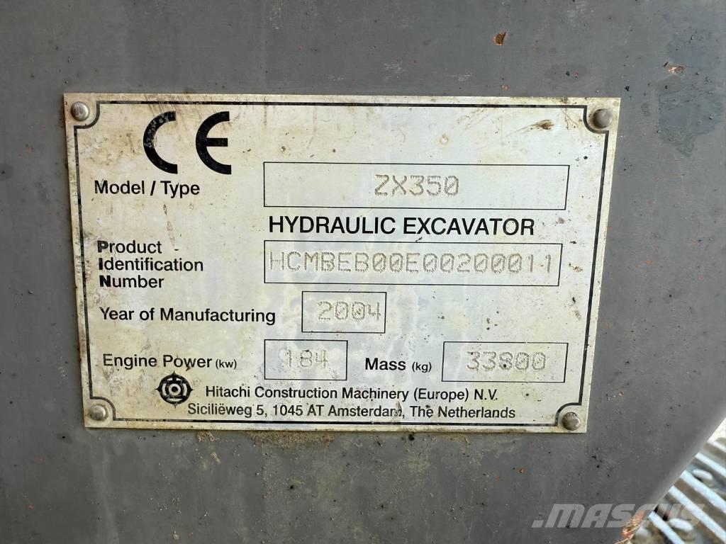 Hitachi ZX 350 Excavatoare pe șenile
