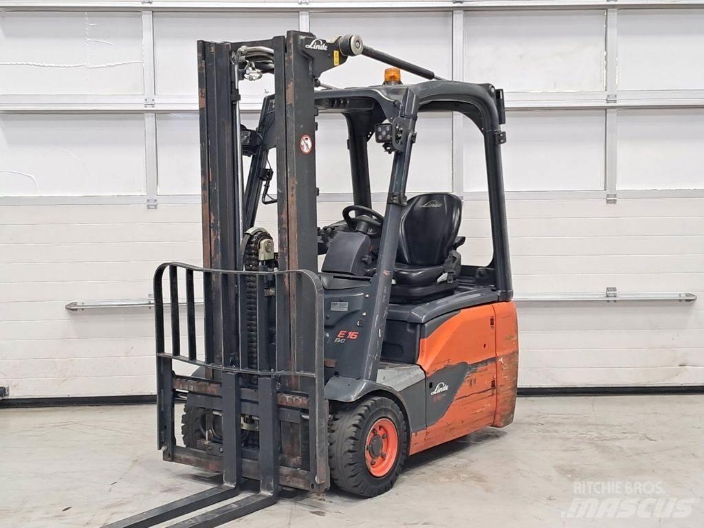 Linde E16C-02 Stivuitor electric