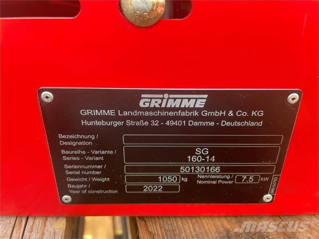 Grimme SG 160-14 Echipamente de sortare