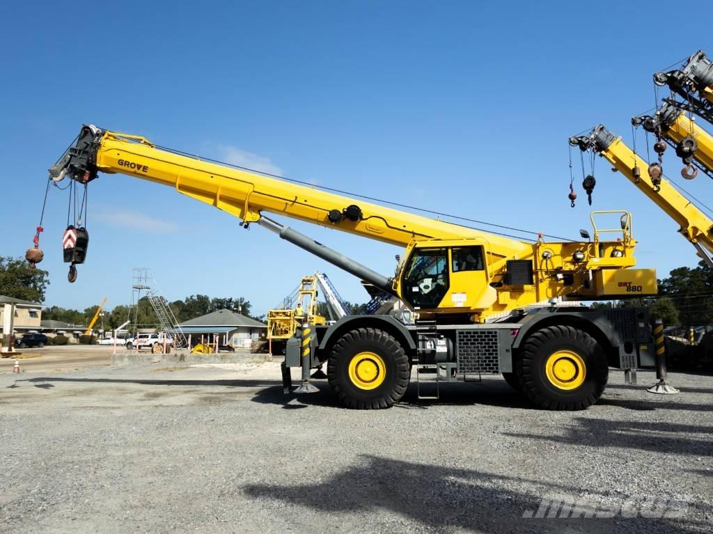 Grove GRT 880 Macara teren accidentat