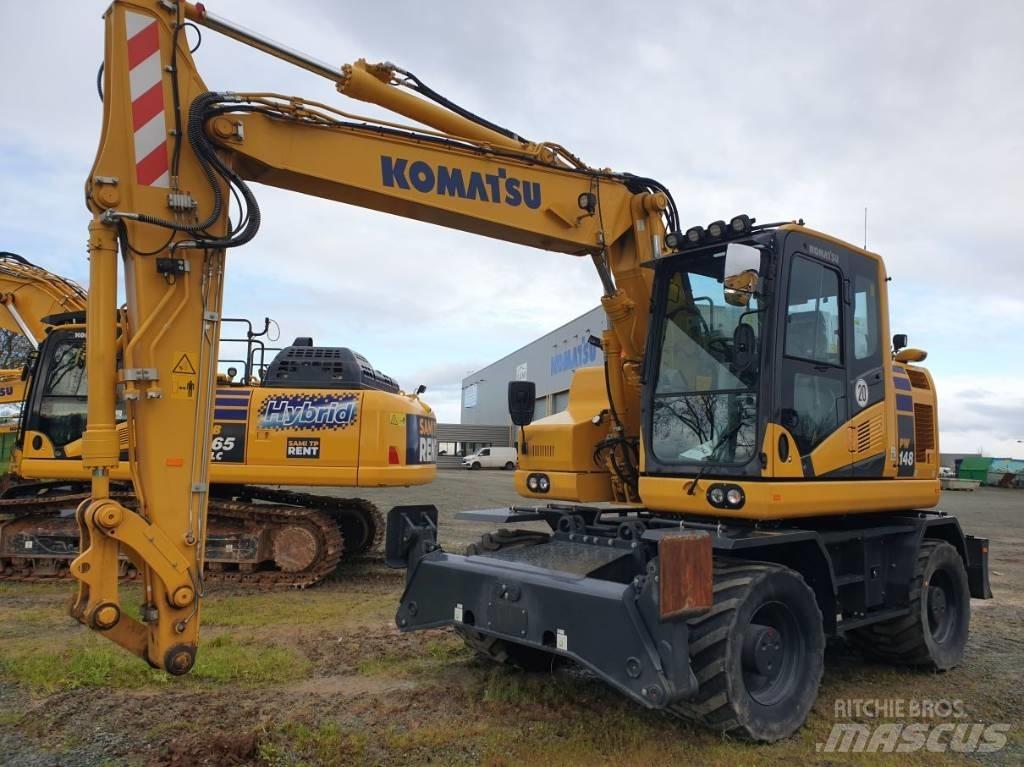 Komatsu PW148-11EO Excavatoare cu roti