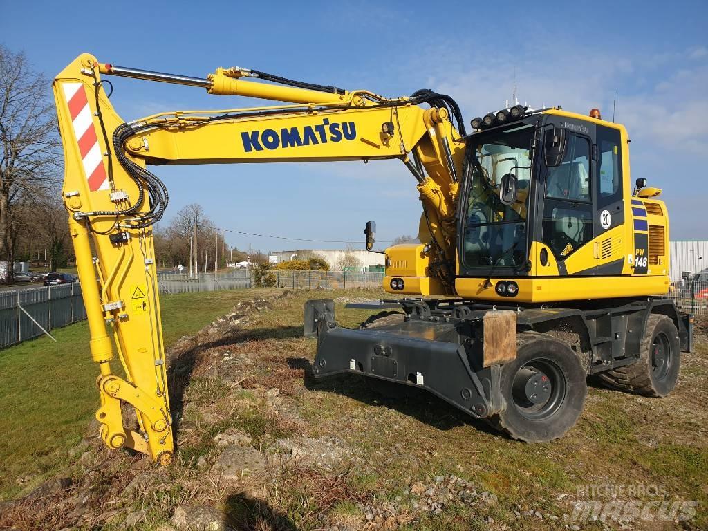 Komatsu PW148-11EO Excavatoare cu roti