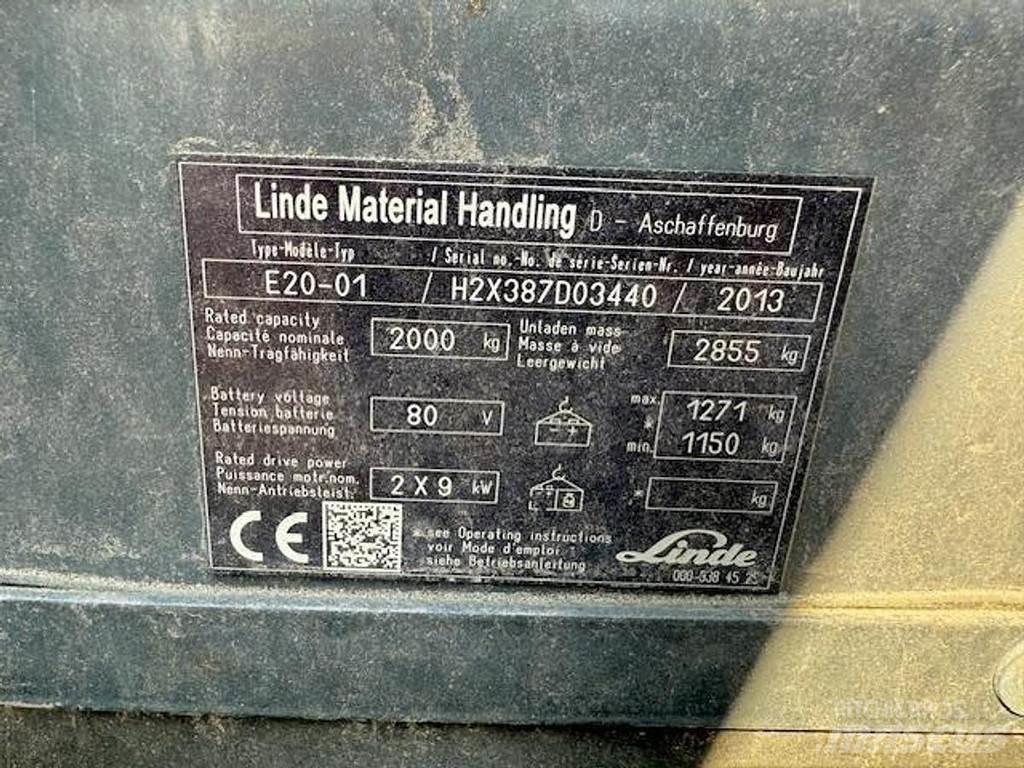 Linde E20-01 Strivuitoare-altele