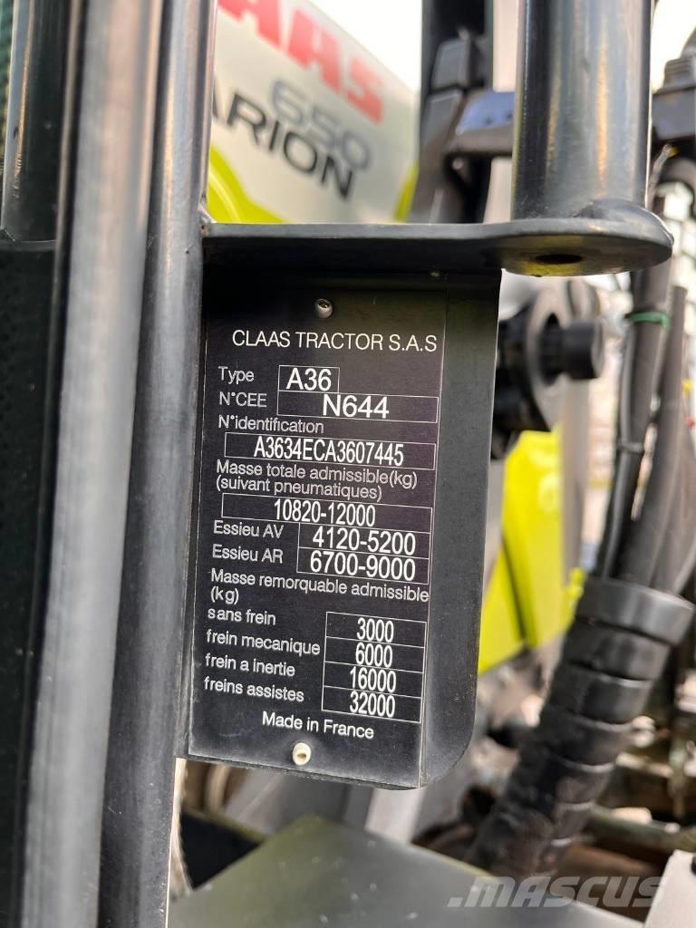 CLAAS ARION 650 Tractoare