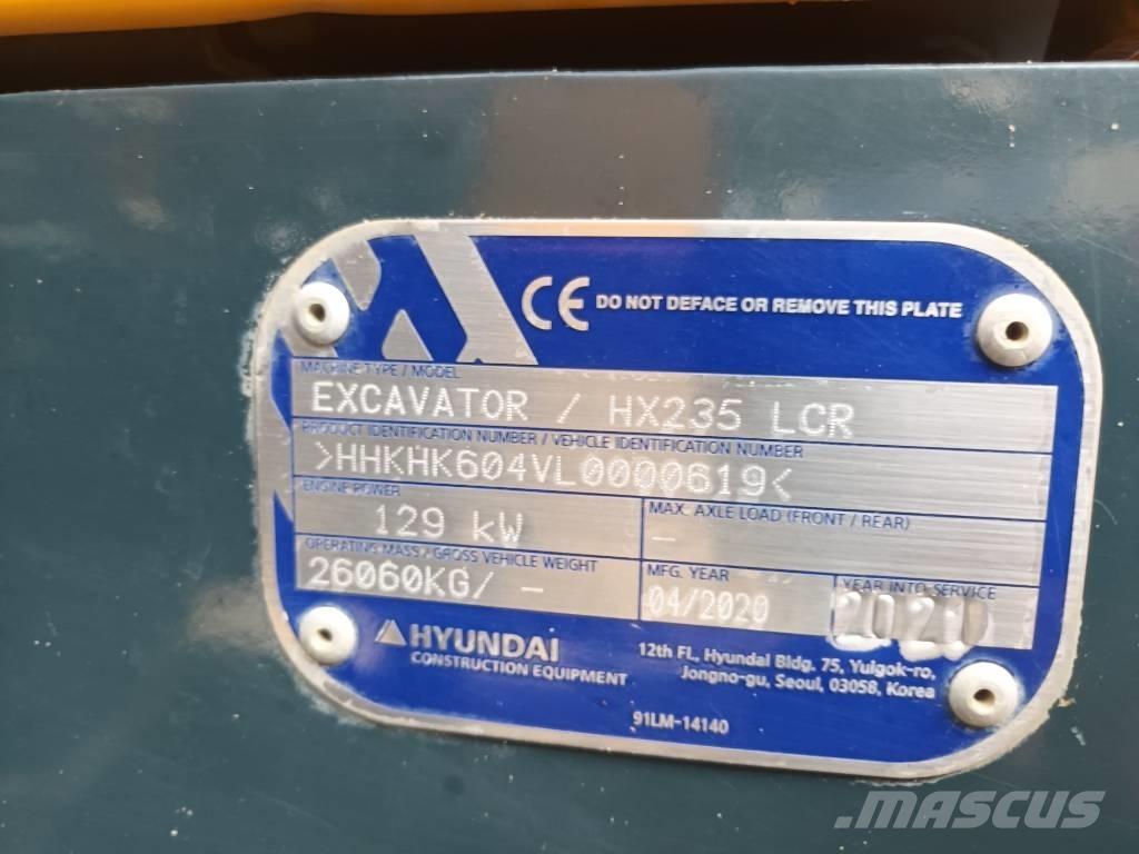 Hyundai HX 235 LCR Excavatoare pe șenile
