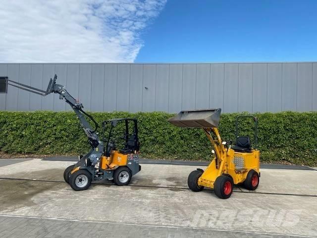 Knikmops KM 100 Incarcator pe pneuri