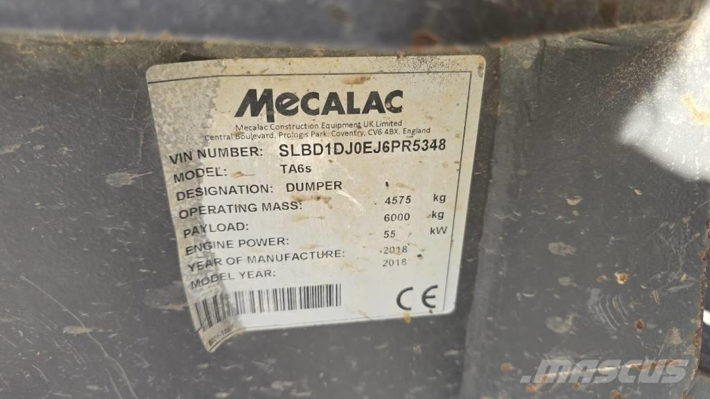 Mecalac TA 6 S Transportoare articulate