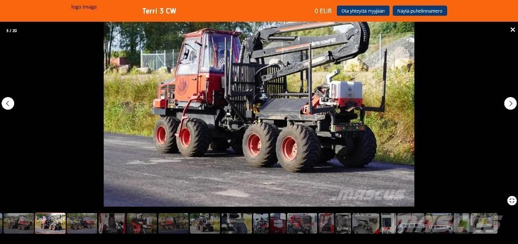 Terri 3 CV Utilaje de transport al bustenilor