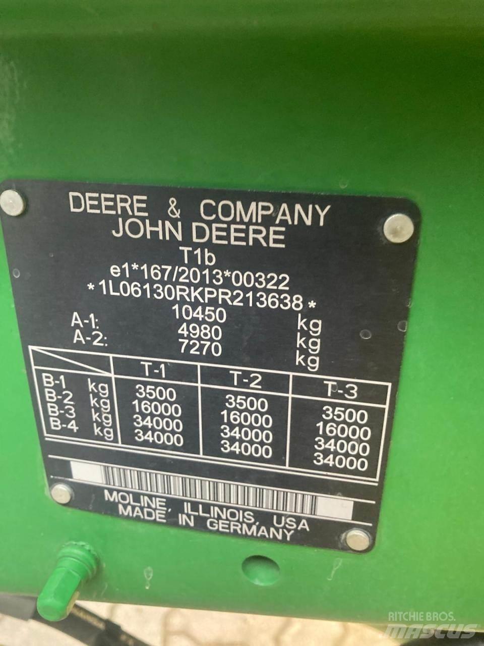 John Deere 6R 130 Tractoare