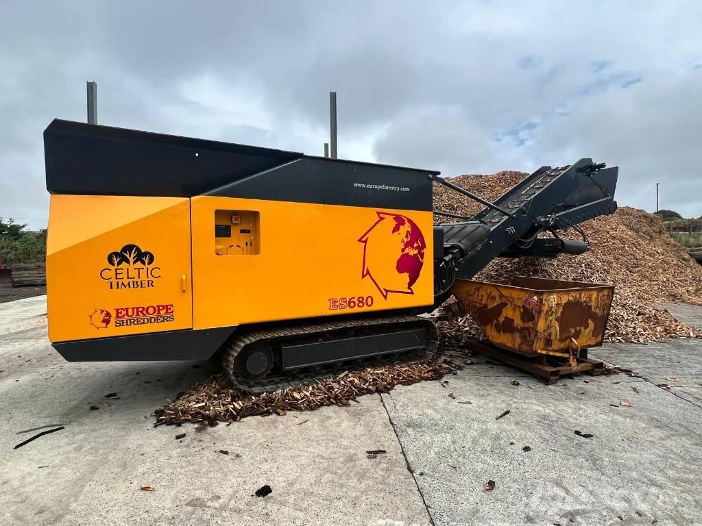 Euro Shredder ES680 Masini de tocat lemn