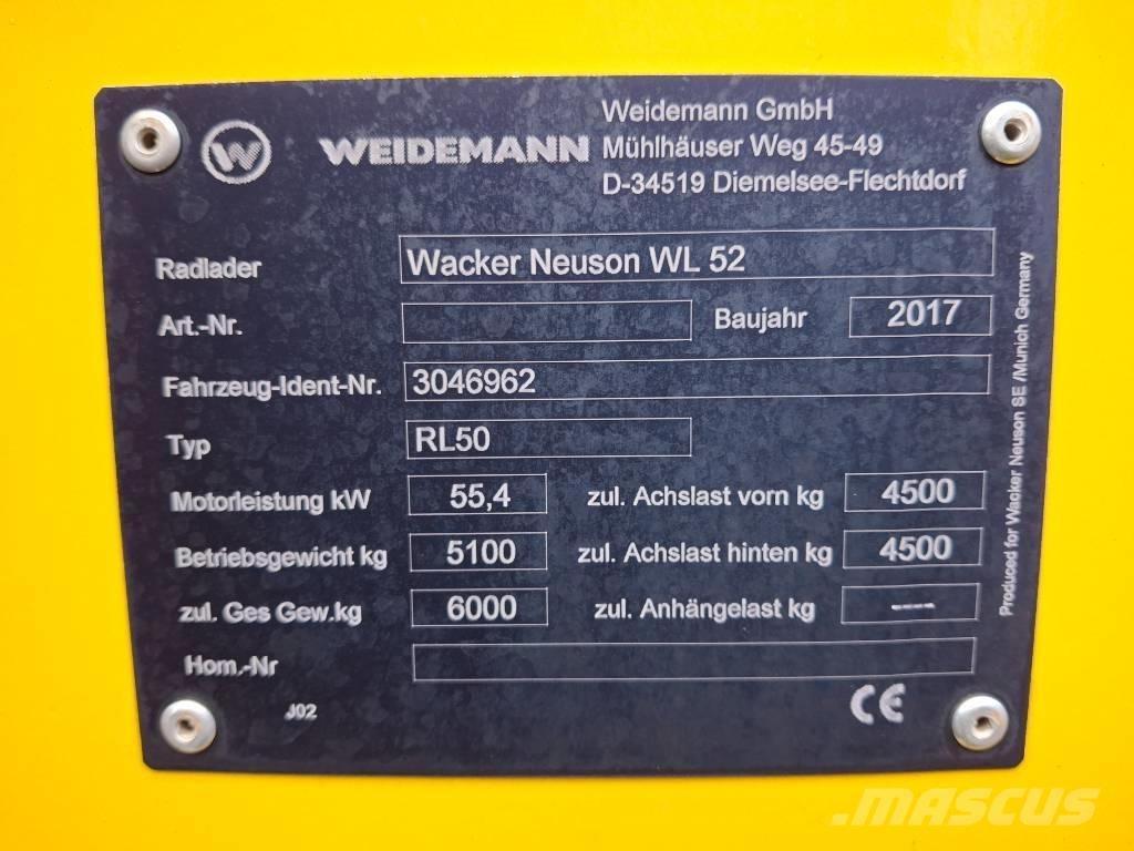 Wacker Neuson WL 52 Incarcator pe pneuri