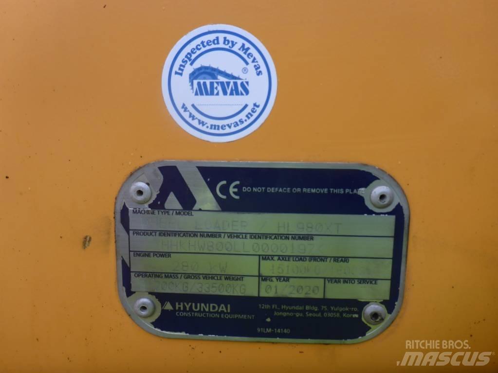 Hyundai HL980XT Incarcator pe pneuri