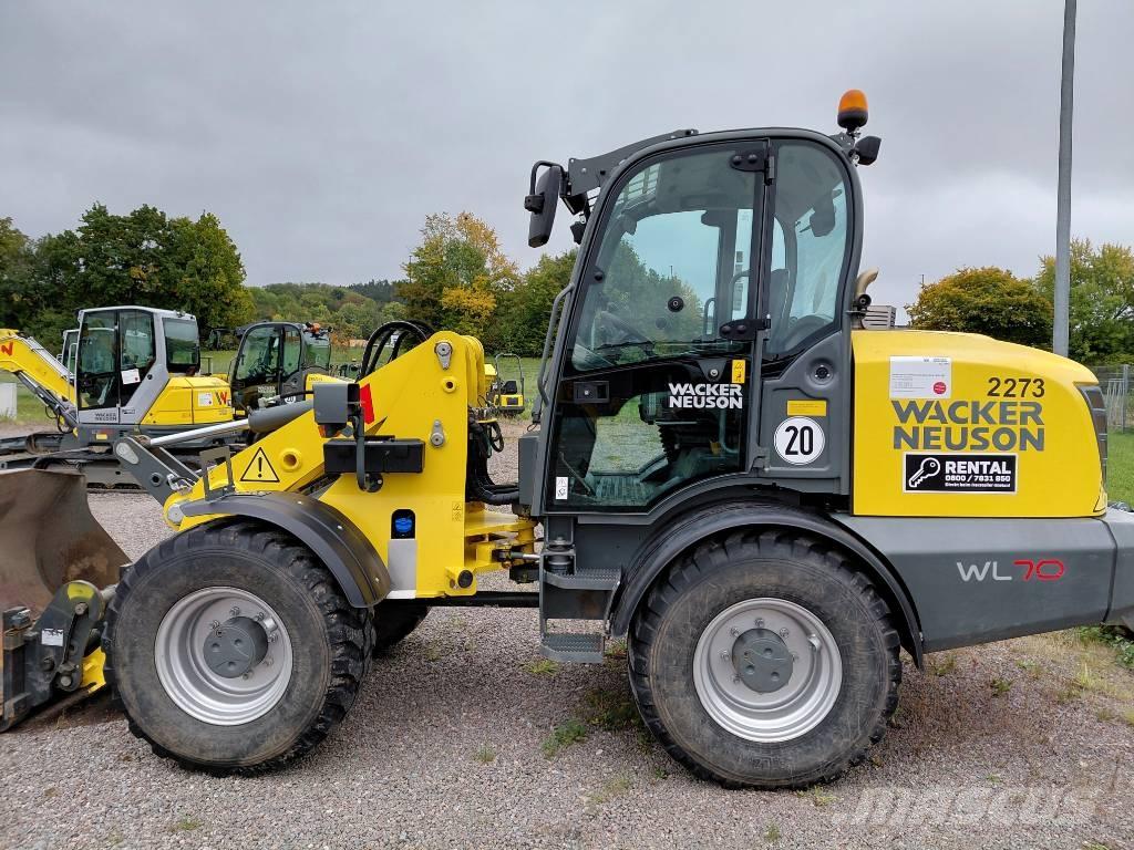 Wacker Neuson WL70 Incarcator pe pneuri