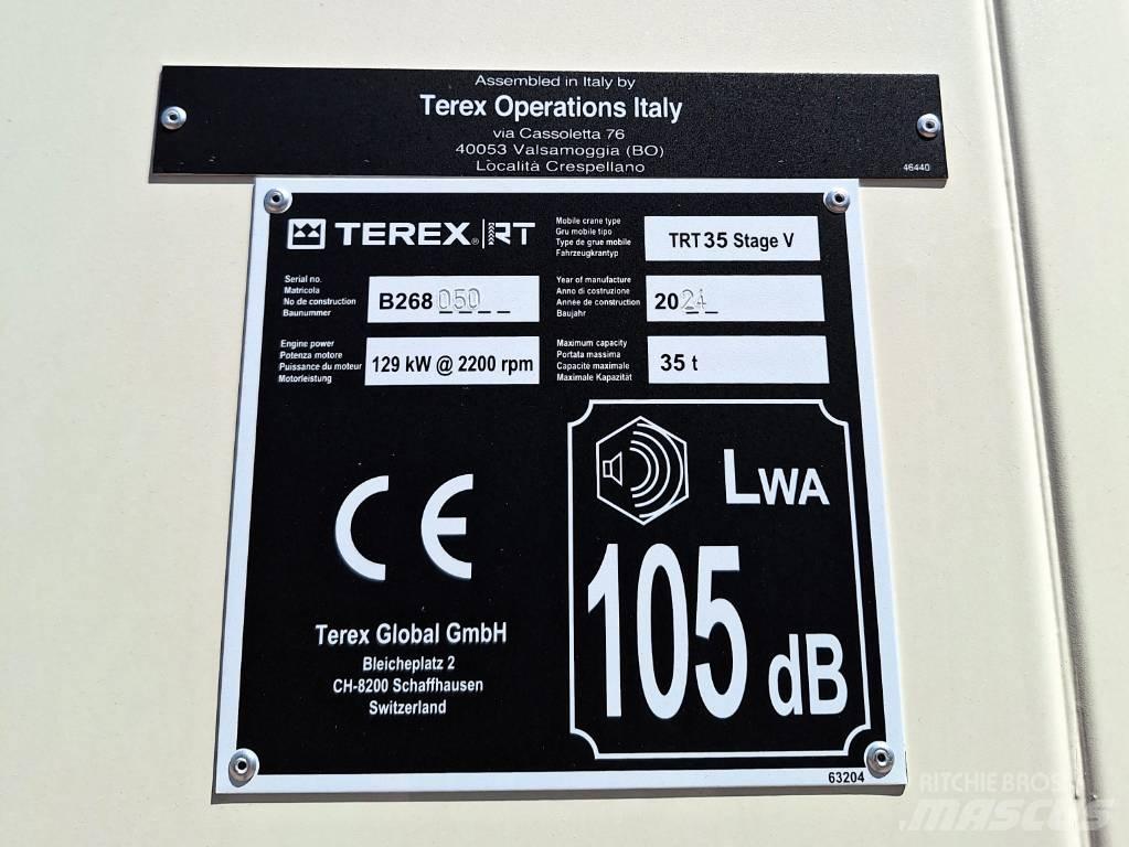 Terex TRT 35 Macara teren accidentat
