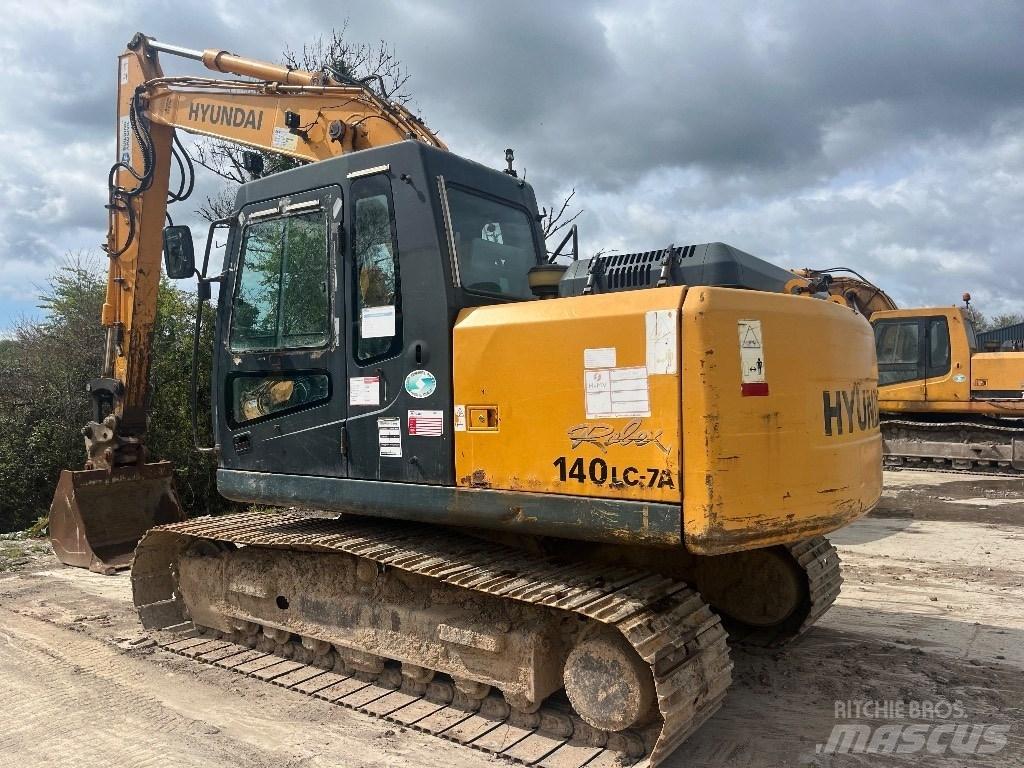 Hyundai 140LC-7A Excavatoare pe șenile
