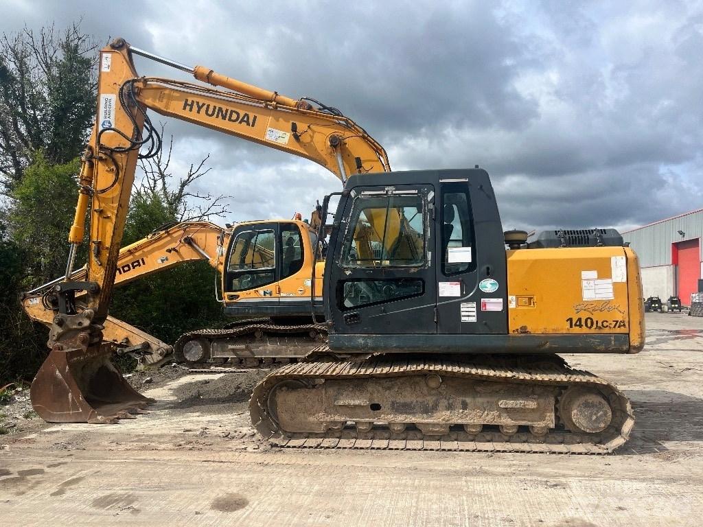 Hyundai 140LC-7A Excavatoare pe șenile
