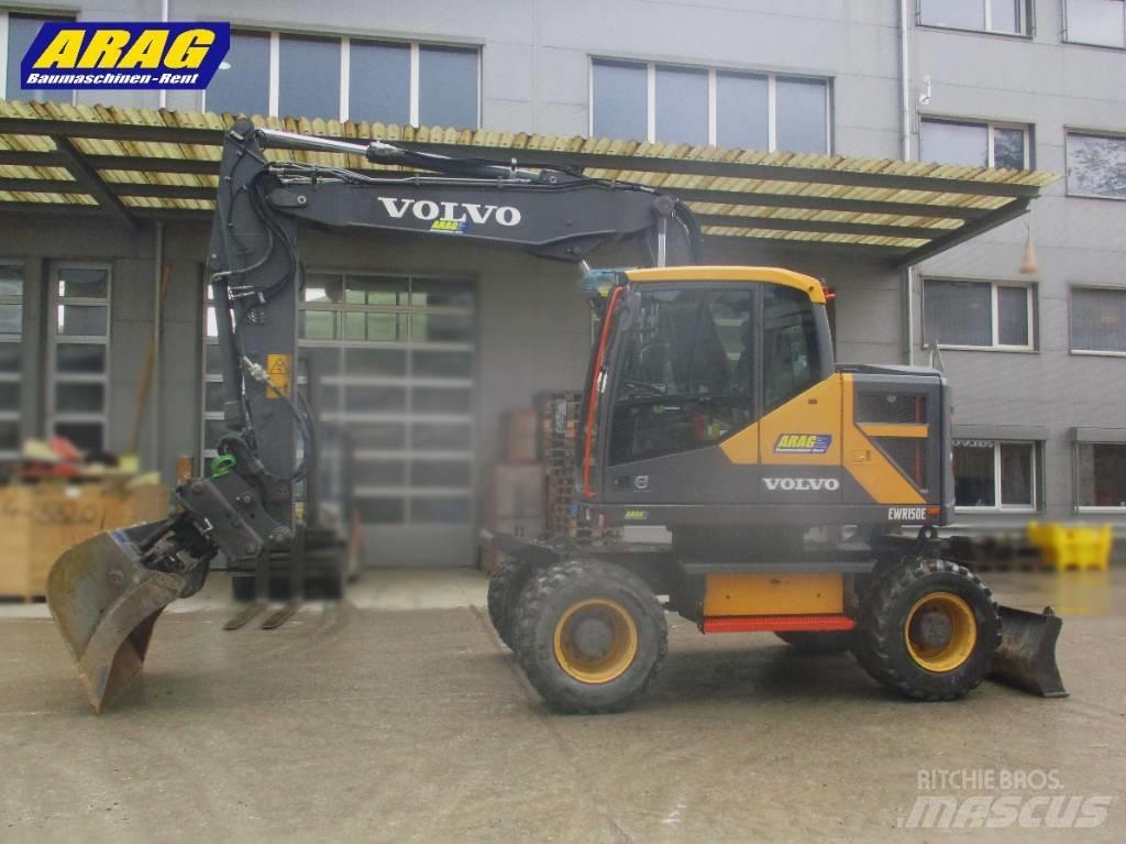 Volvo EWR 150 E Excavatoare cu roti