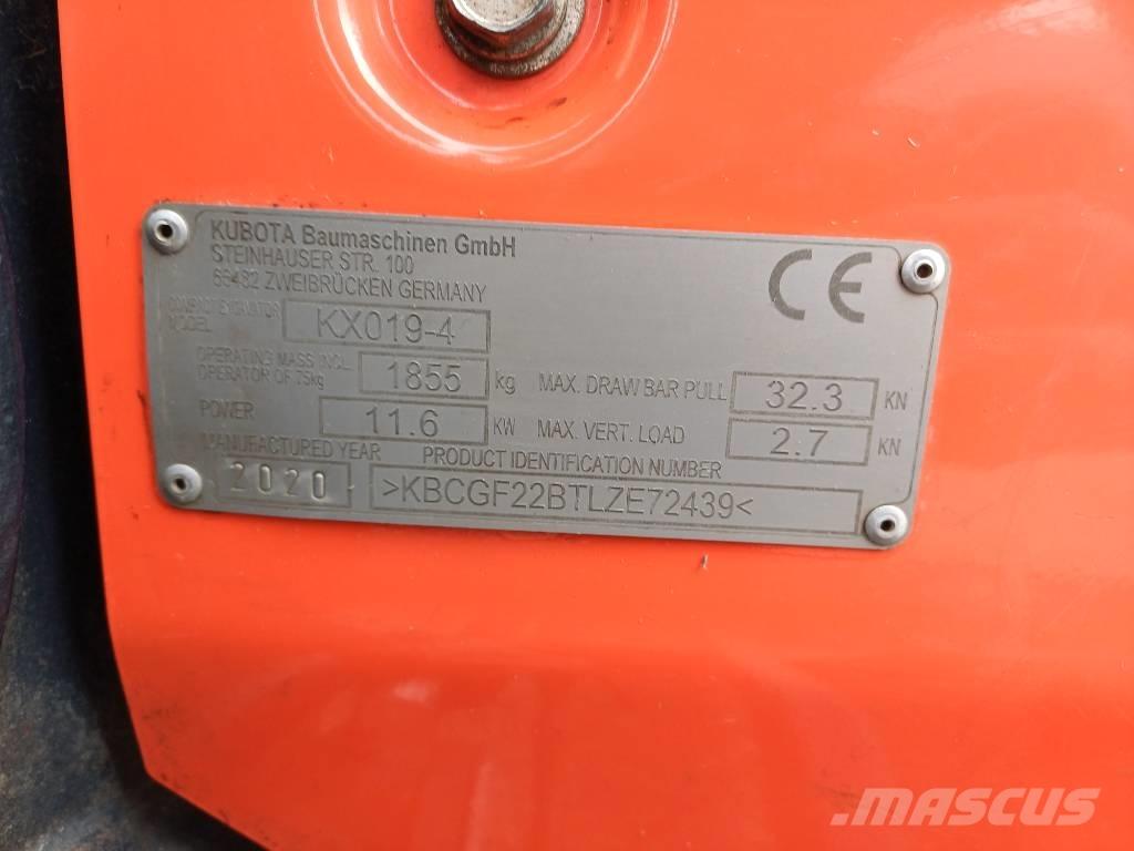 Kubota KX 019-4 Mini excavatoare < 7t