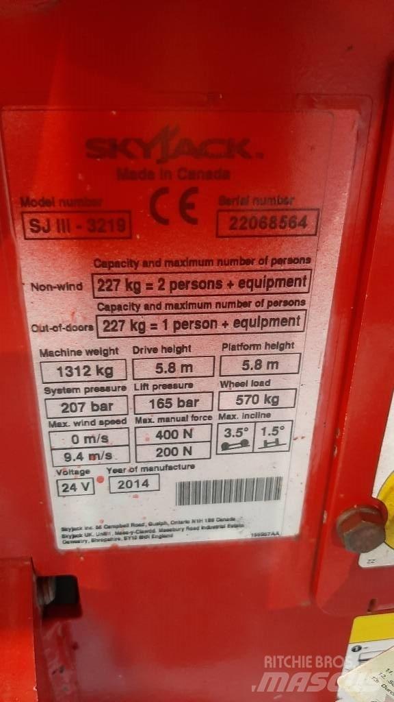 SkyJack SJIII 3219 Platforme foarfeca