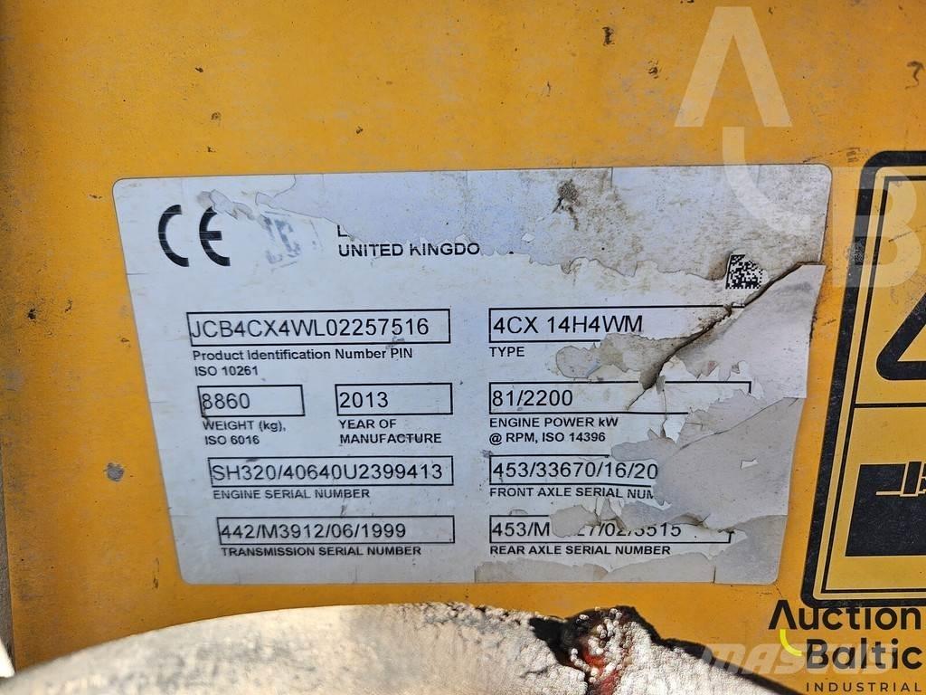 JCB 4 CX Buldoexcavatoare