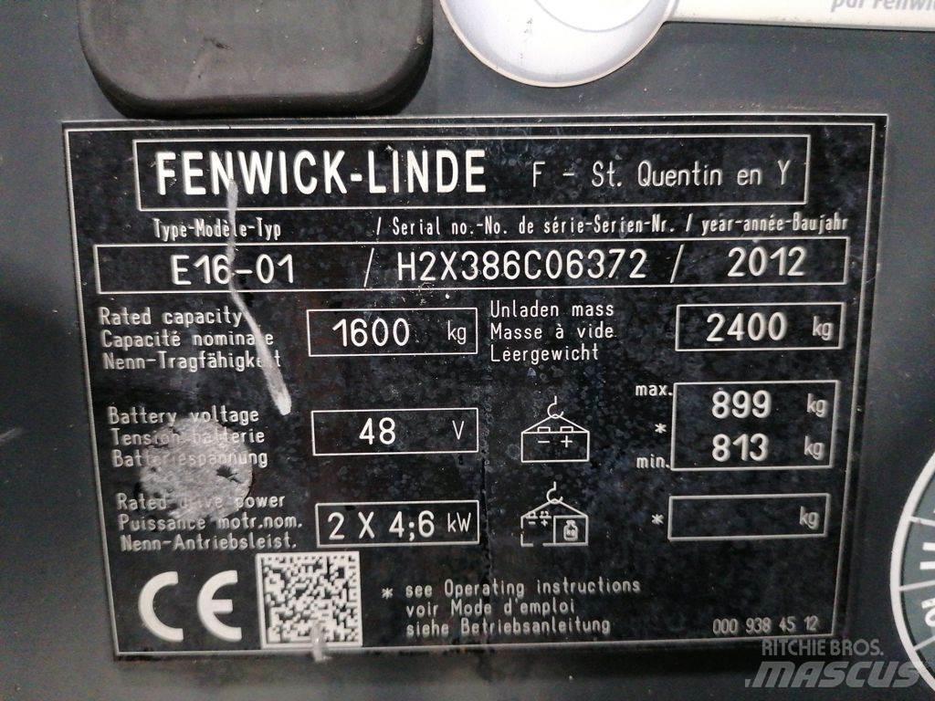 Linde E16 Stivuitor electric