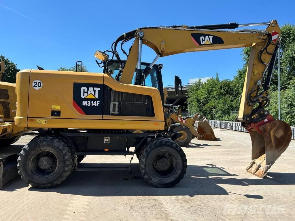CAT M 314 F Excavatoare cu roti