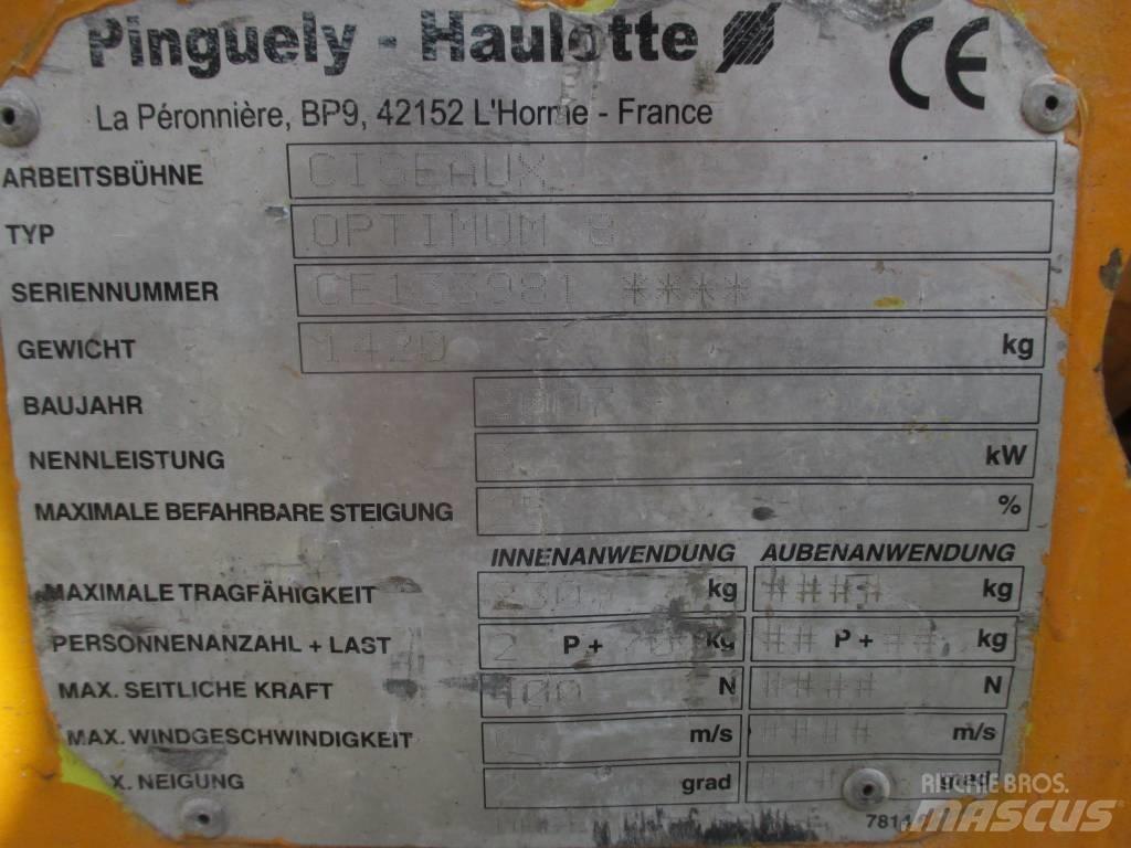 Haulotte Optimum  8 Platforme foarfeca