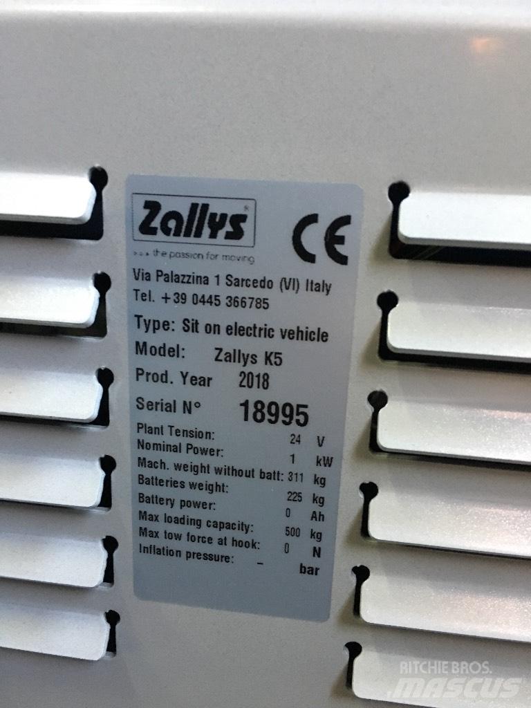  Zallys K5 Stivuitoare de micã inaltime pentu logistica