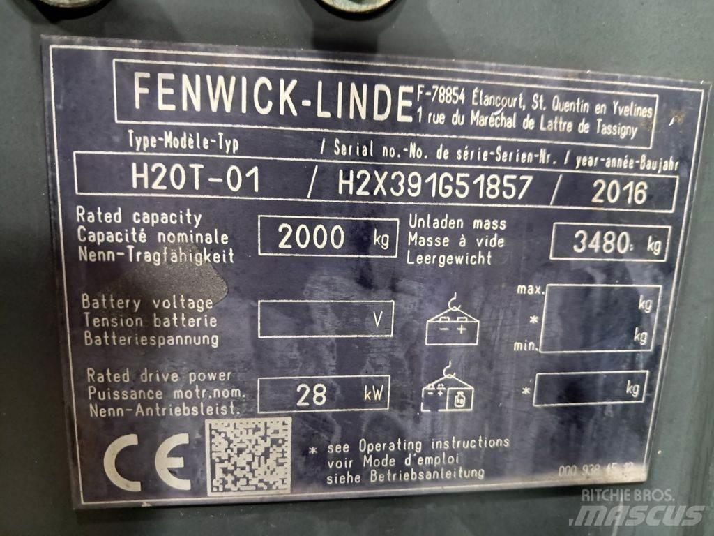 Linde H20T-01 Stivuitor GPL