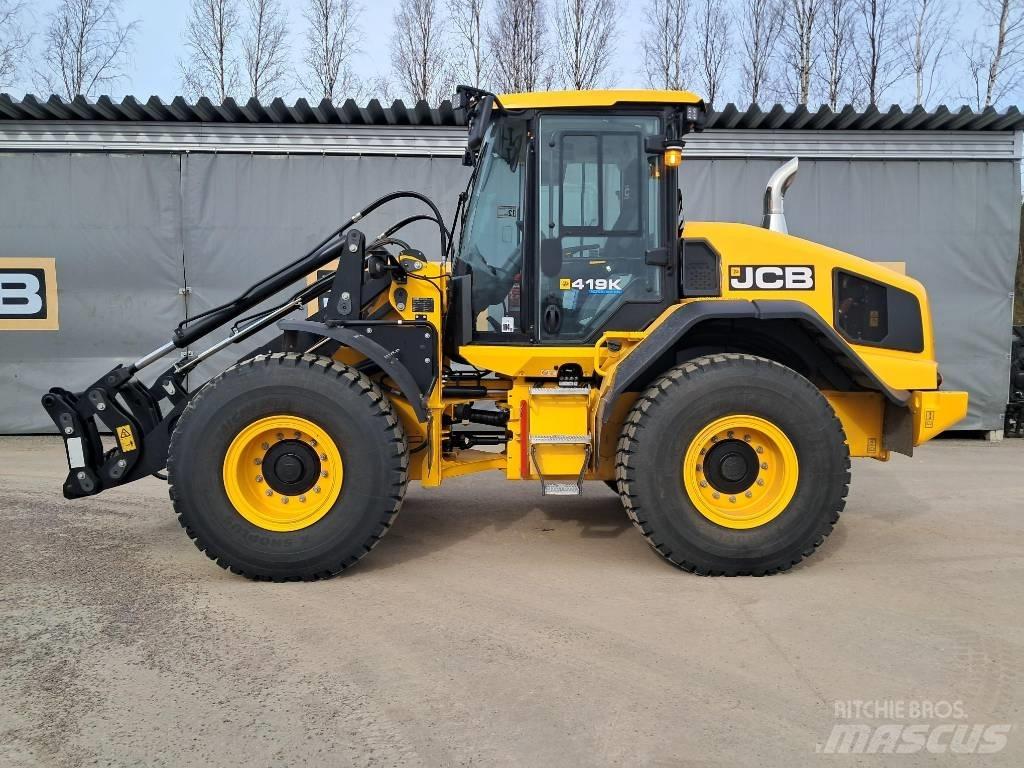 JCB 419S Incarcator pe pneuri