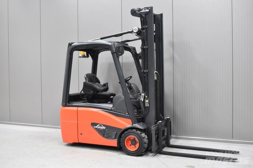 Linde E 18 - 02 Stivuitor electric