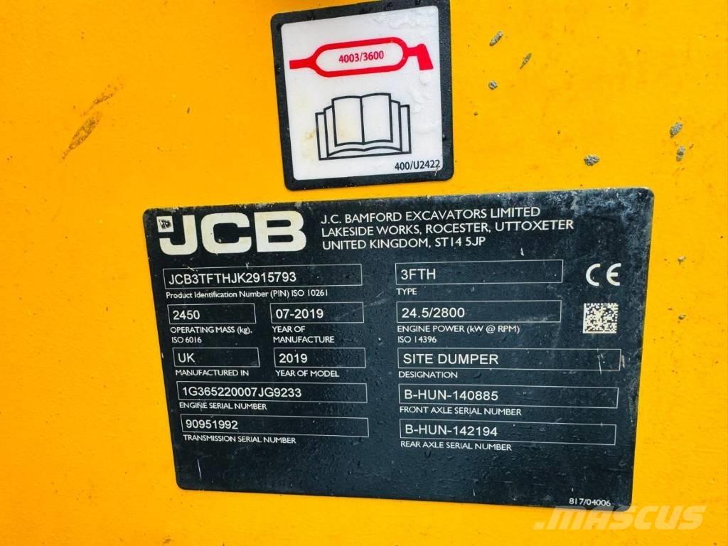 JCB 3 FTH Minitractor de teren