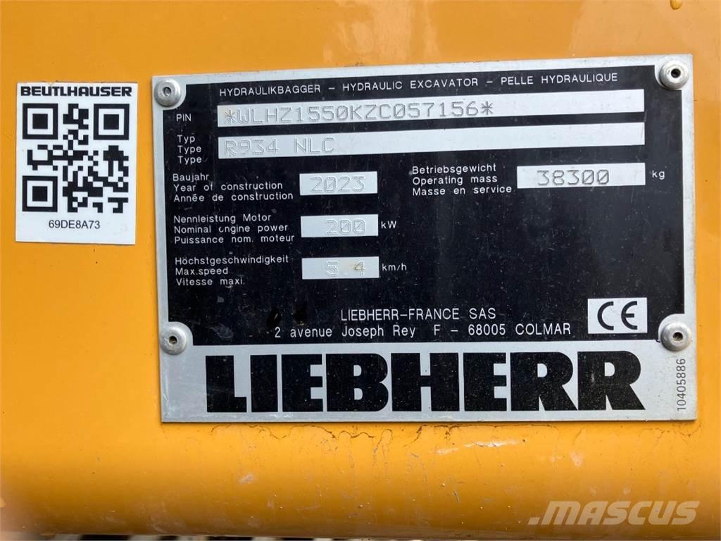 Liebherr R934 Excavatoare pe șenile
