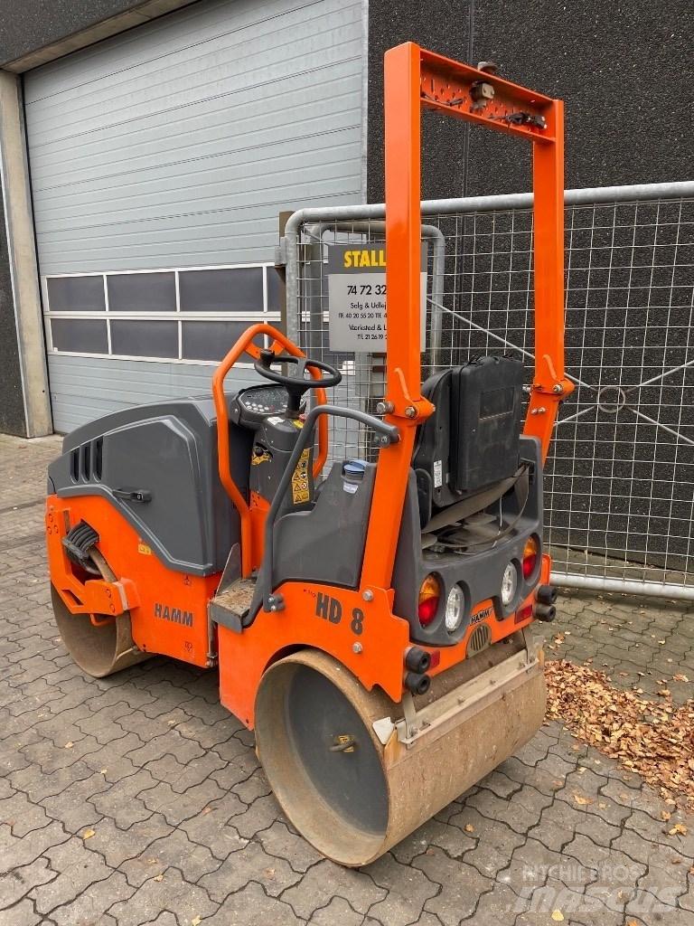 Hamm HD 8 VV Cilindri compactori dubli