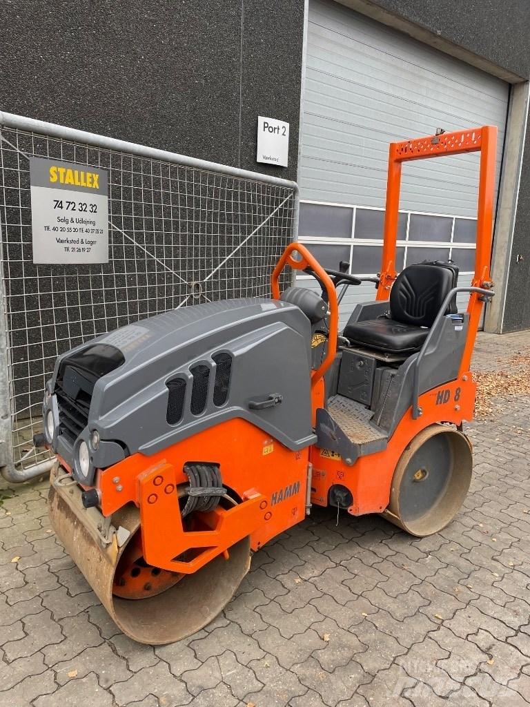 Hamm HD 8 VV Cilindri compactori dubli