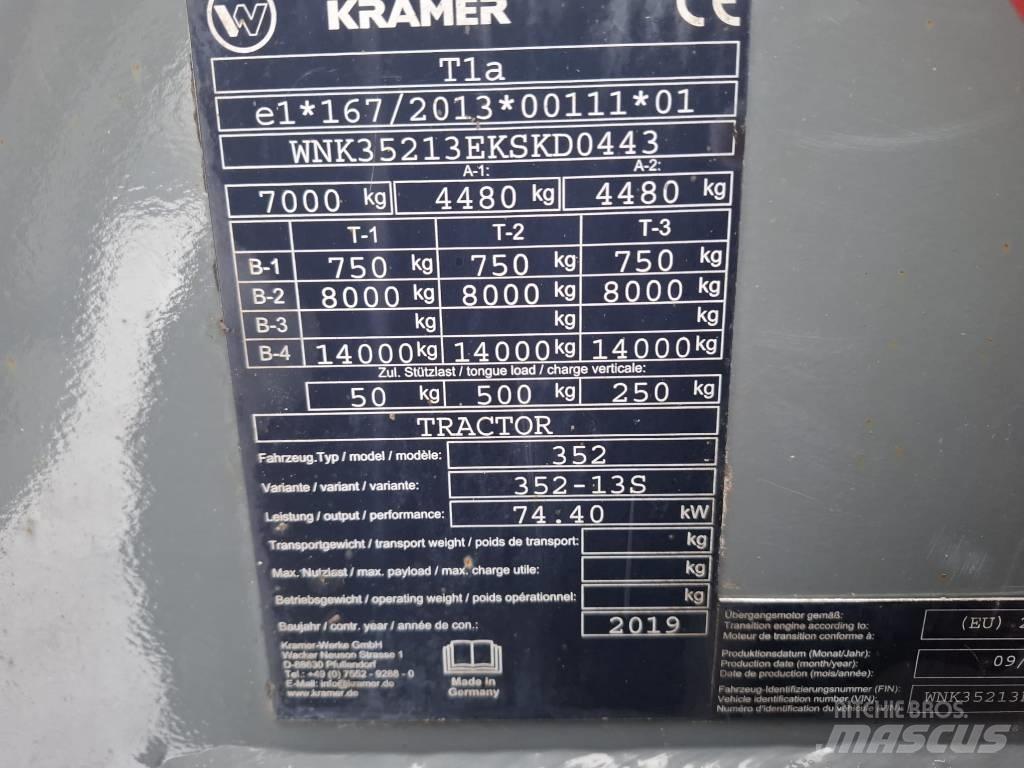 Kramer 8105 Incarcator pe pneuri