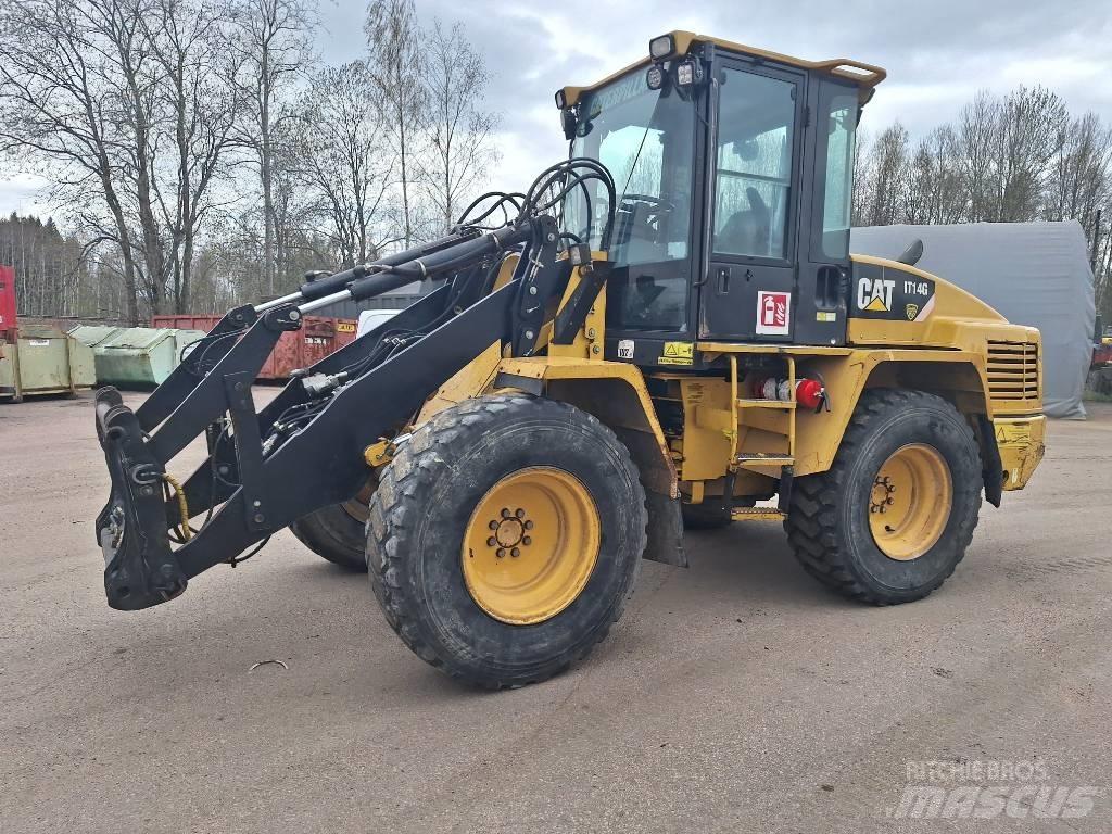 CAT IT 14 G Incarcator pe pneuri