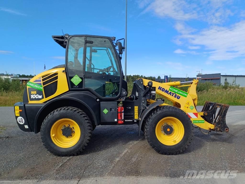 Komatsu WA 100 M-8 Incarcator pe pneuri