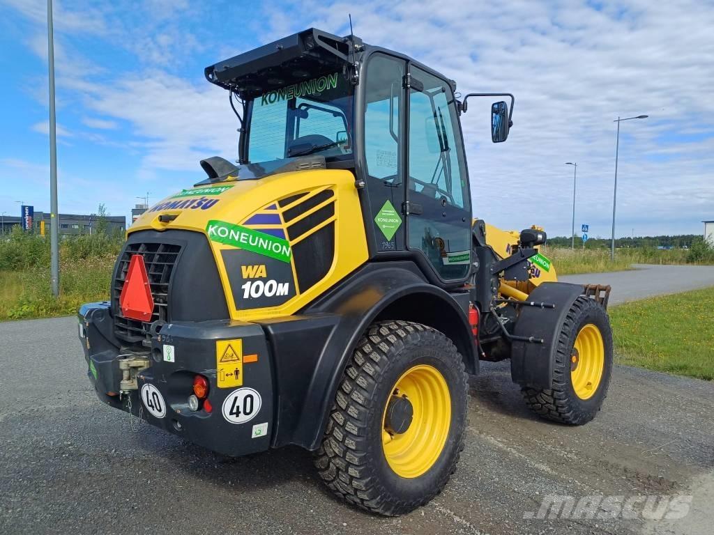 Komatsu WA 100 M-8 Incarcator pe pneuri