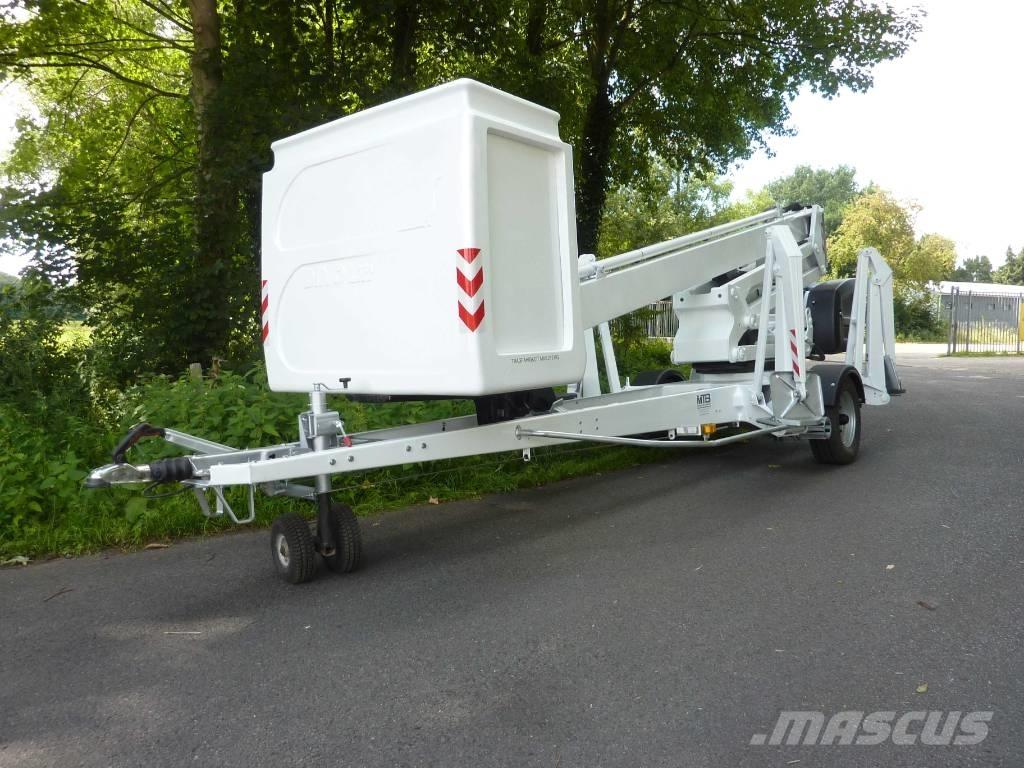 Dino 180 XT II Platforme aeriene montate pe remorca
