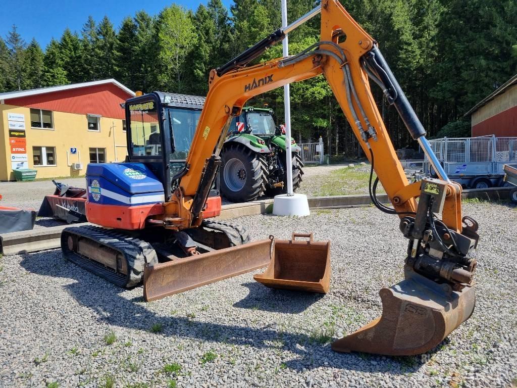 Hanix H 55 DR Mini excavatoare < 7t